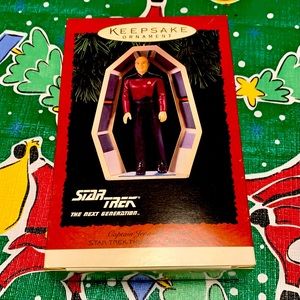 1995 Hallmark Jean Luc Picard new in box